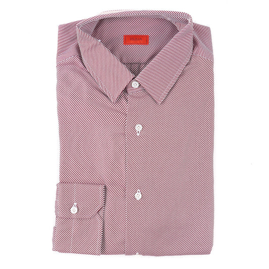 Isaia Tailored-Fit 'Mix' Cotton Shirt - Top Shelf Apparel