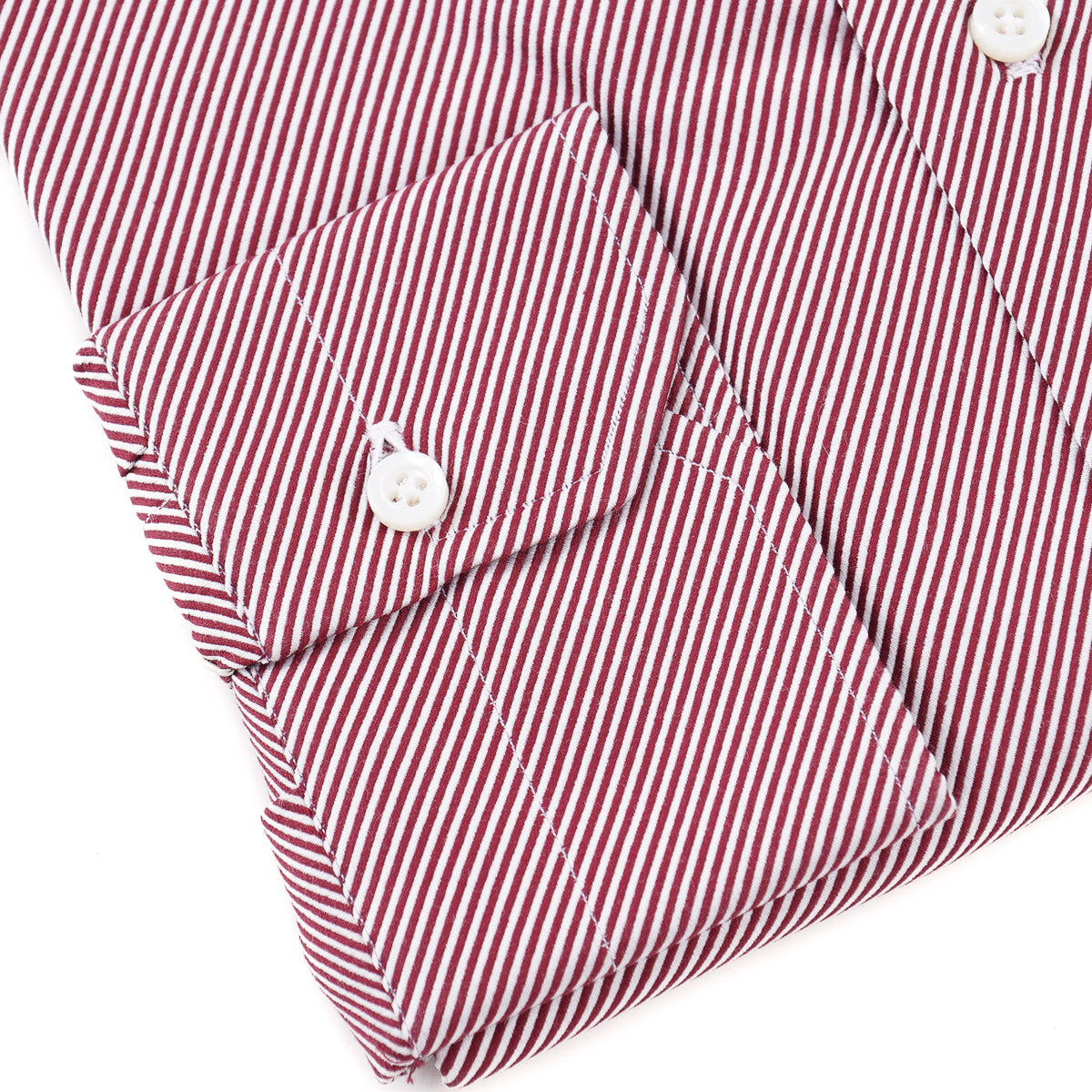 Isaia Tailored-Fit 'Mix' Cotton Shirt - Top Shelf Apparel