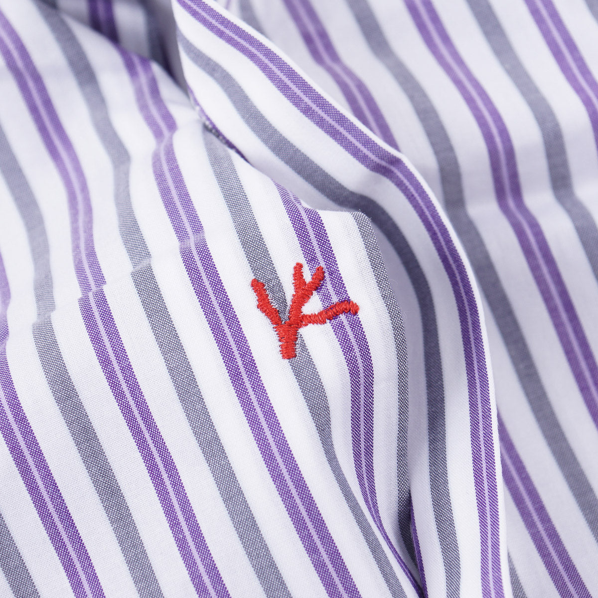 Isaia Tailored-Fit 'Mix' Cotton Shirt - Top Shelf Apparel