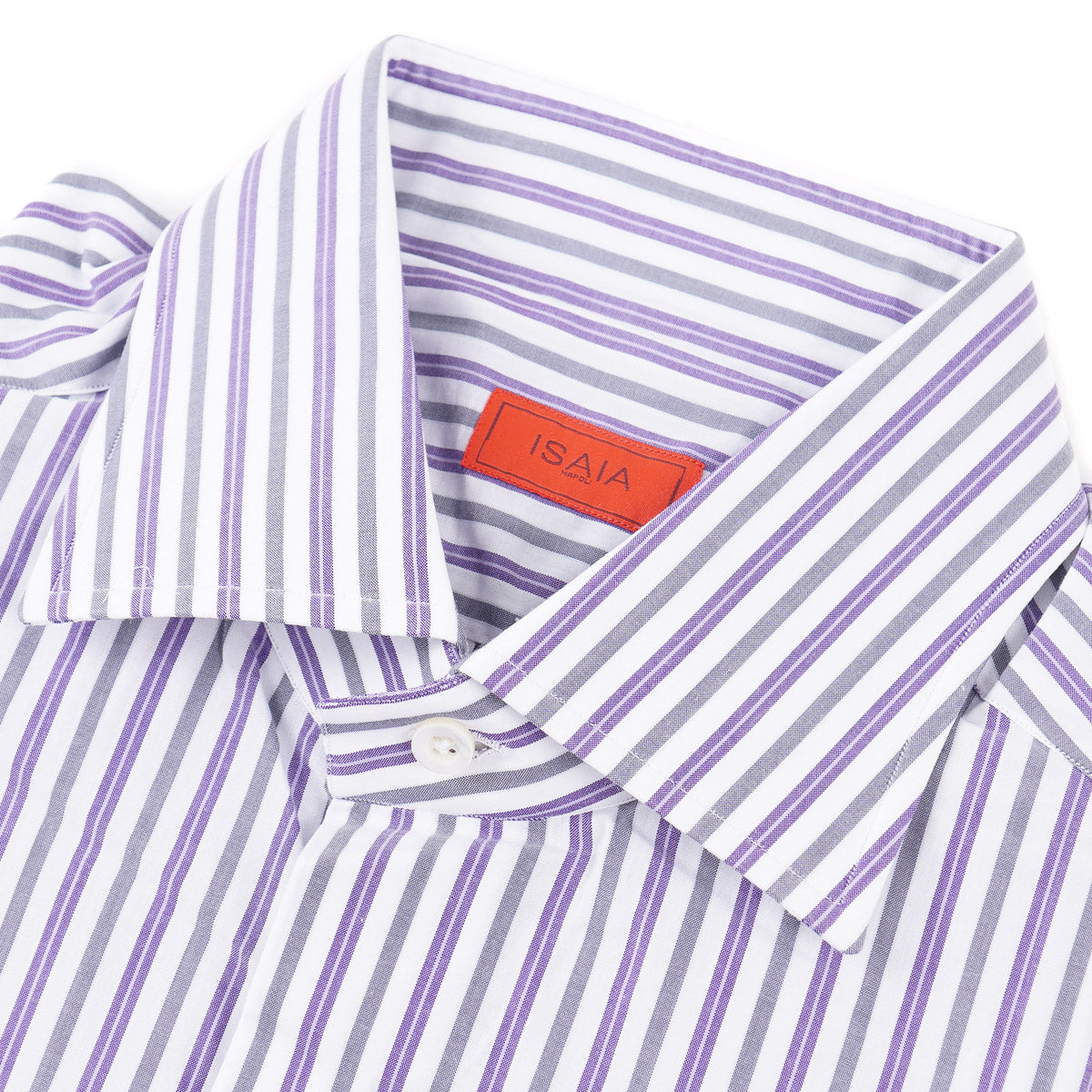 Isaia Tailored-Fit 'Mix' Cotton Shirt - Top Shelf Apparel