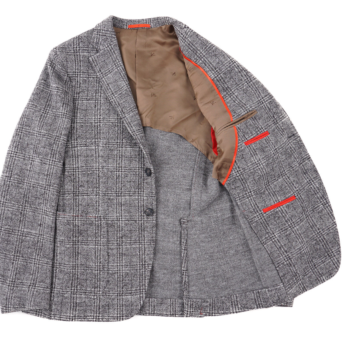 Isaia Soft Flannel Jersey Sport Coat - Top Shelf Apparel