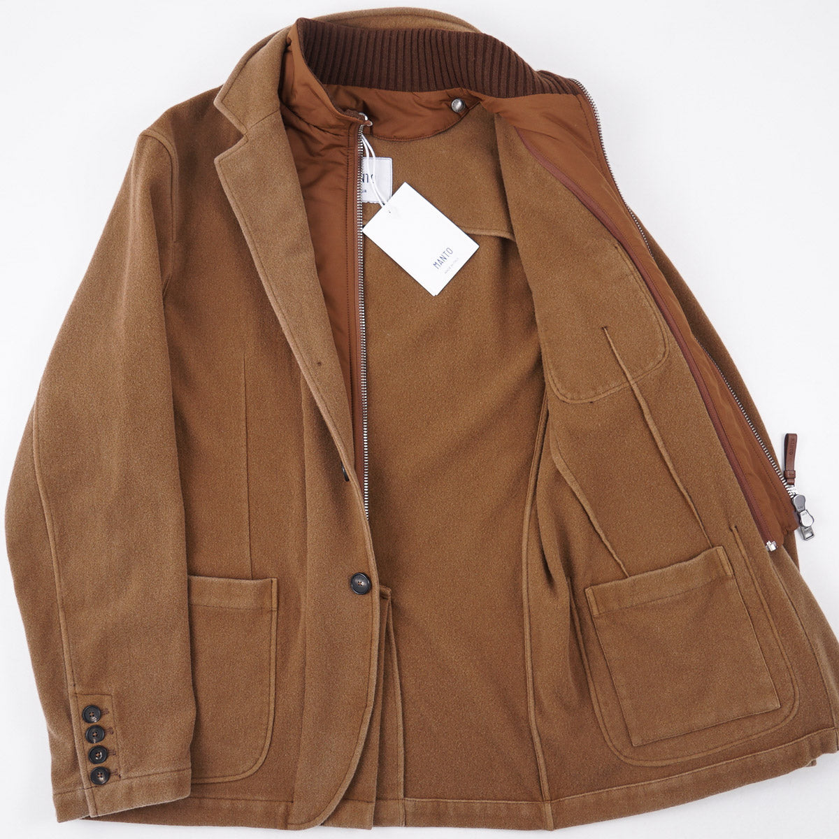 Manto Cashmere Blazer Jacket with Gilet