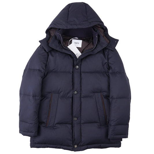 Manto Technical Wool-Silk Parka