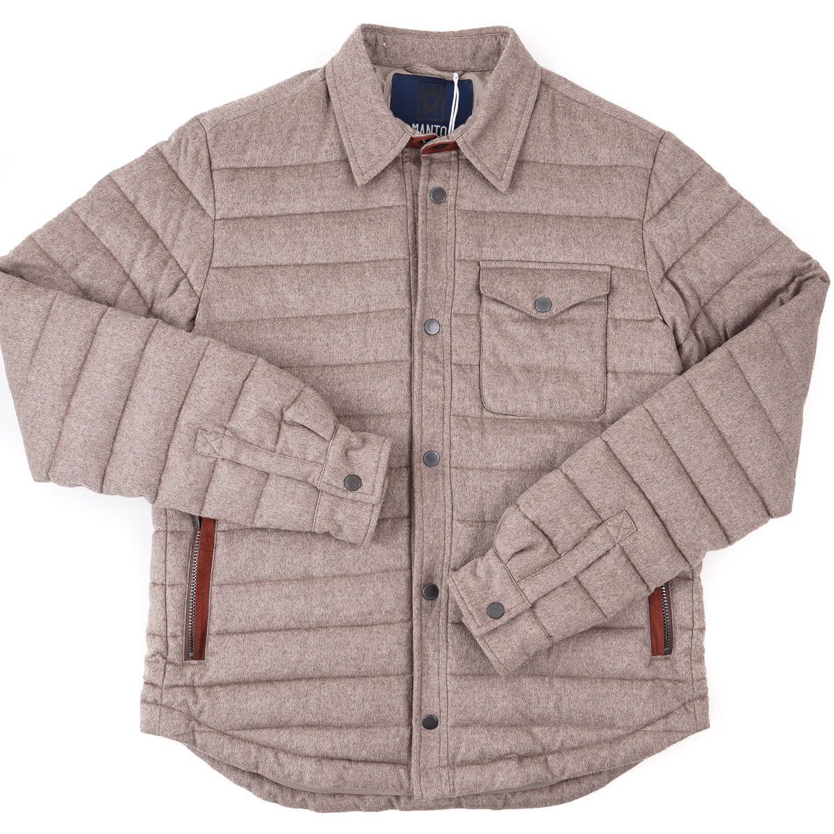 Manto Quilted Cashmere-Silk Jacket