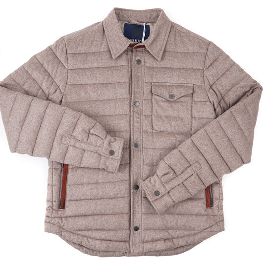 Manto Quilted Cashmere-Silk Jacket