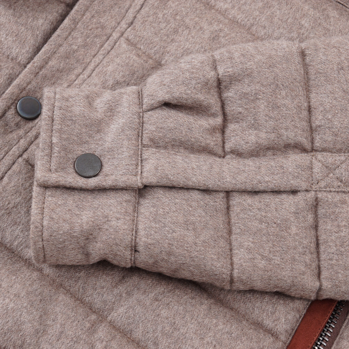 Manto Quilted Cashmere-Silk Jacket