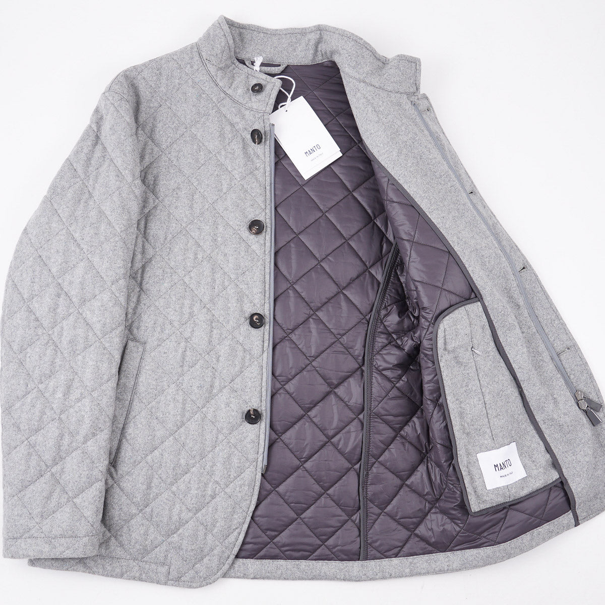 Manto Quilted Cashmere Field Blazer
