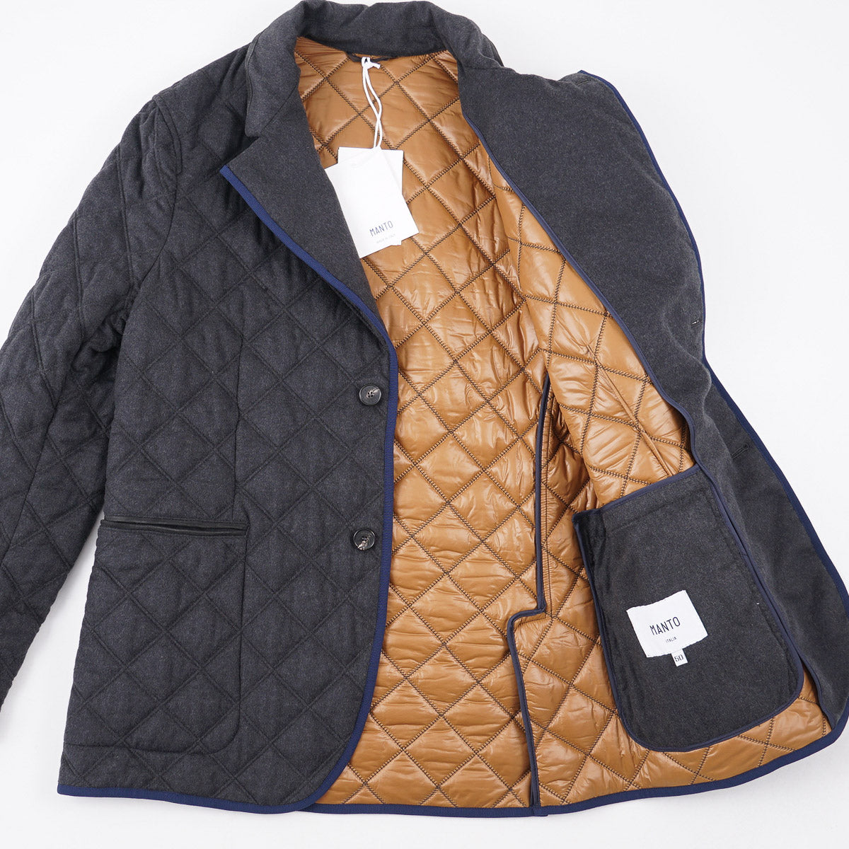 Manto Quilted Cashmere Blazer-Jacket