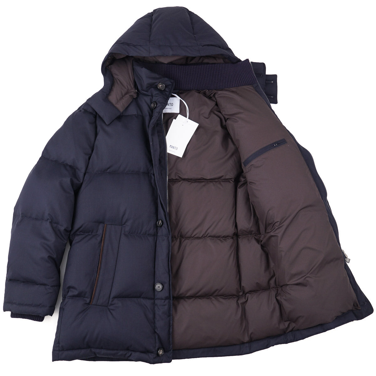 Manto Technical Wool-Silk Parka