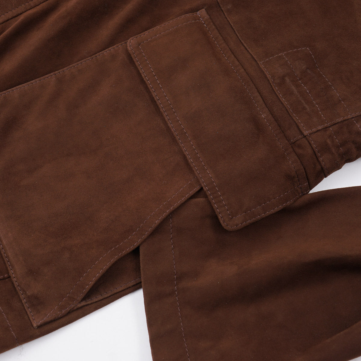 Manto Suede Jacket with Cashmere Liner