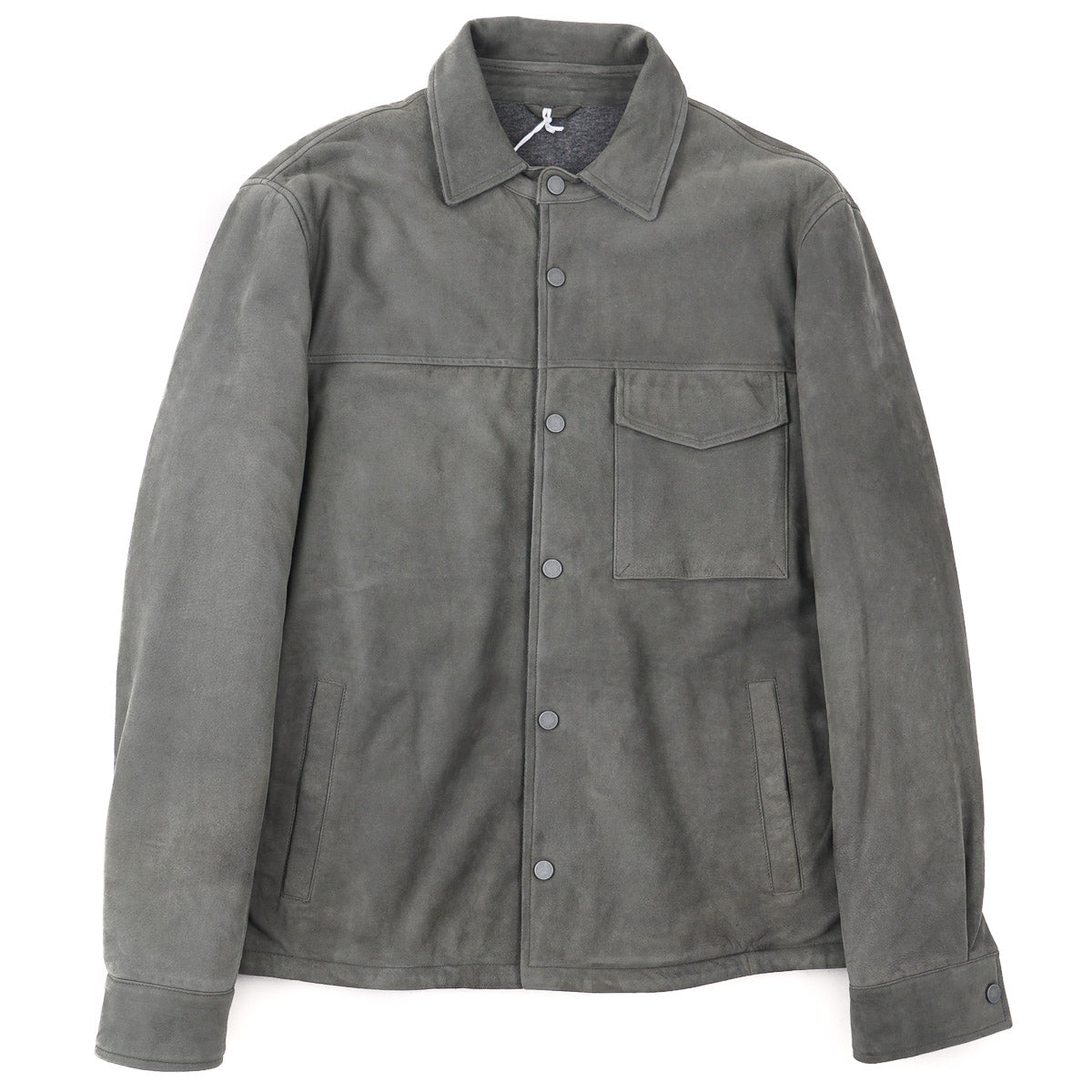 Manto Flannel-Lined Leather Jacket