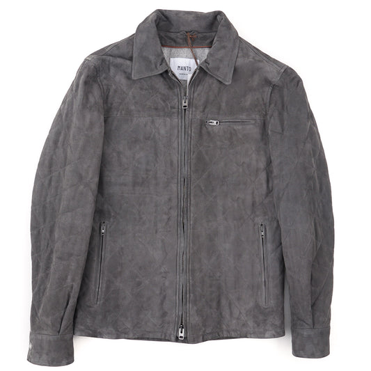 Manto Quilted Lambskin Suede Jacket