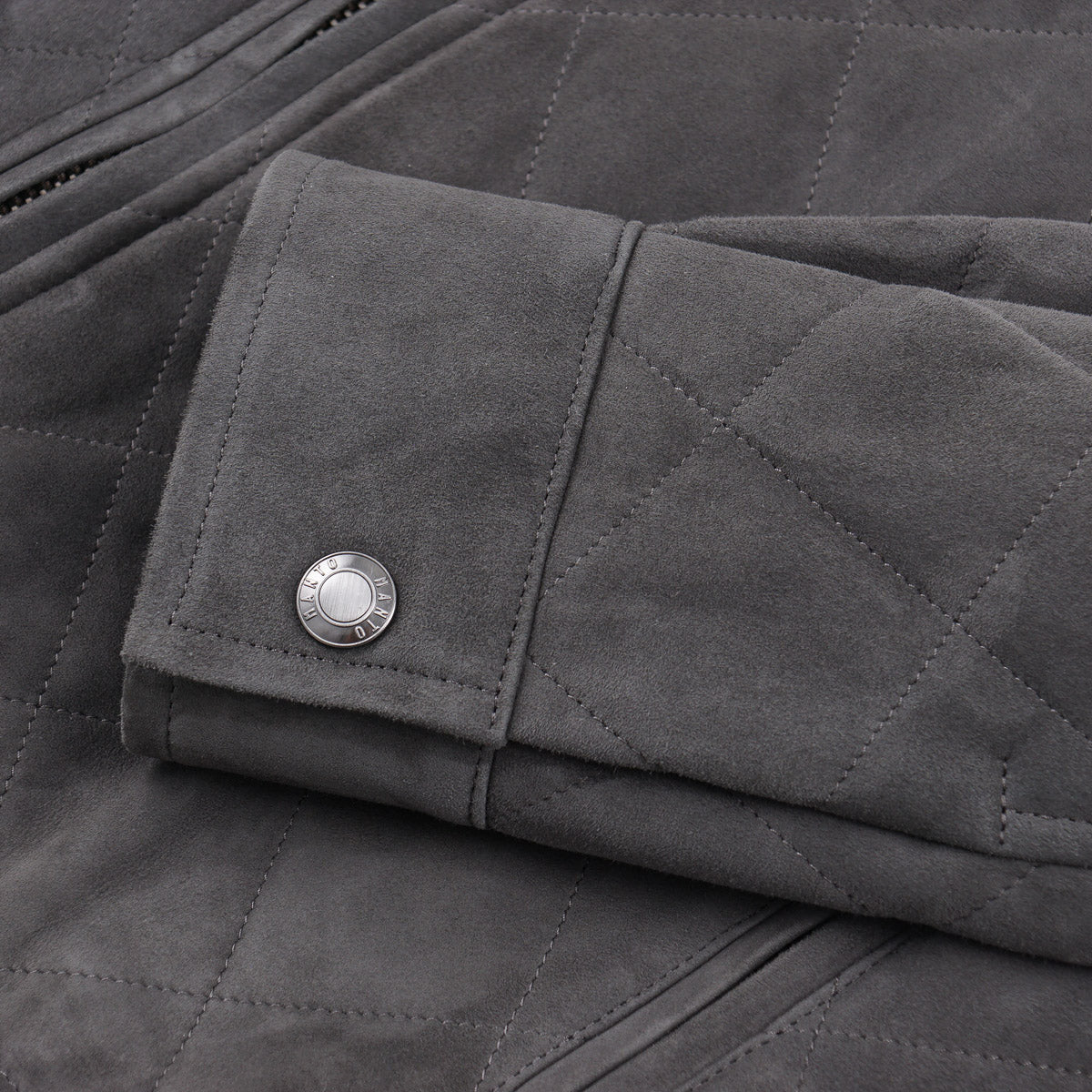 Manto Quilted Lambskin Suede Jacket