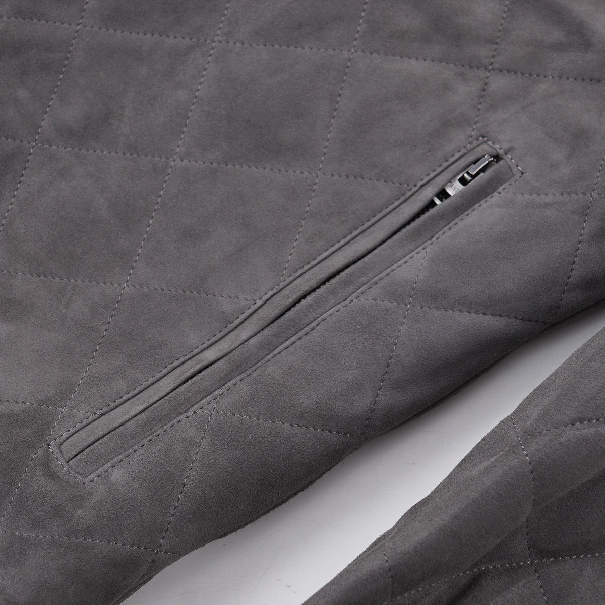 Manto Quilted Lambskin Suede Jacket