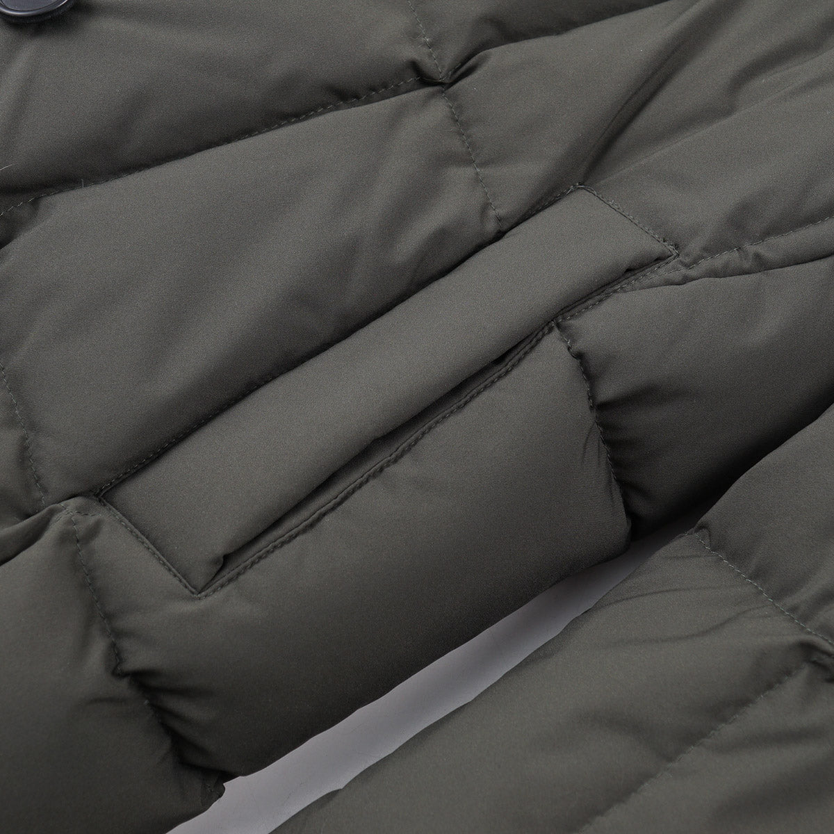 Manto Technical Down-Filled Pea Coat