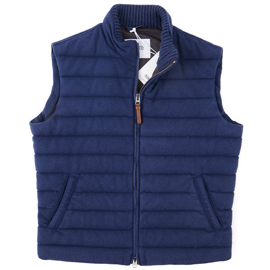 Manto Quilted Cashmere Puffer Vest