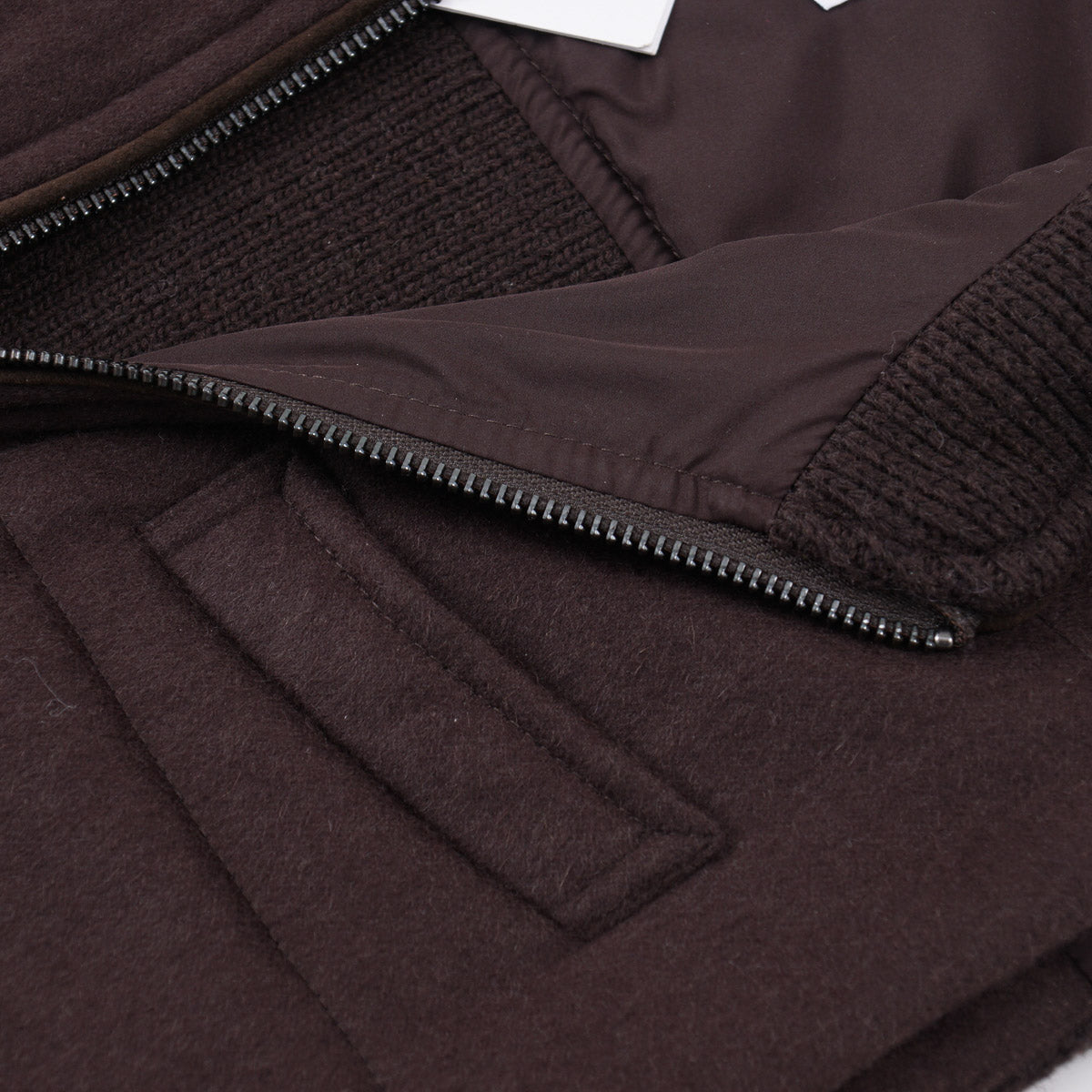 Manto Quilted Flannel Cashmere Vest