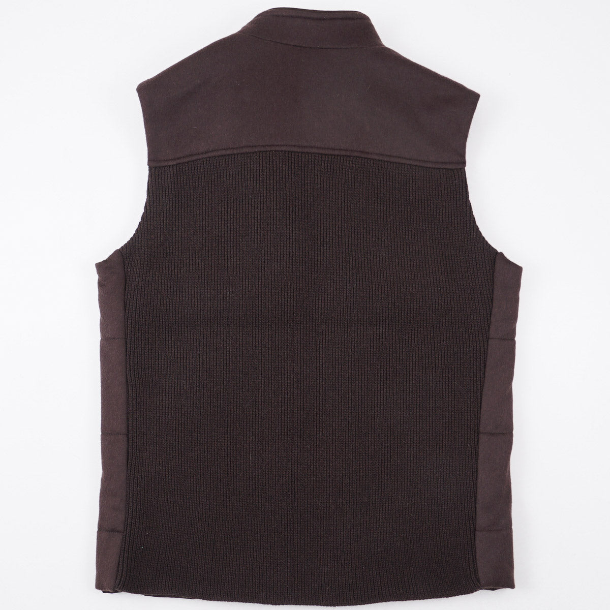 Manto Quilted Flannel Cashmere Vest