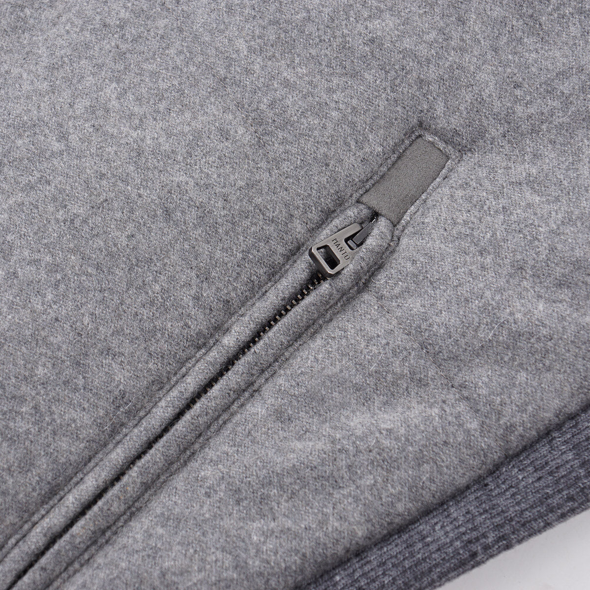 Manto Quilted Flannel Cashmere Vest