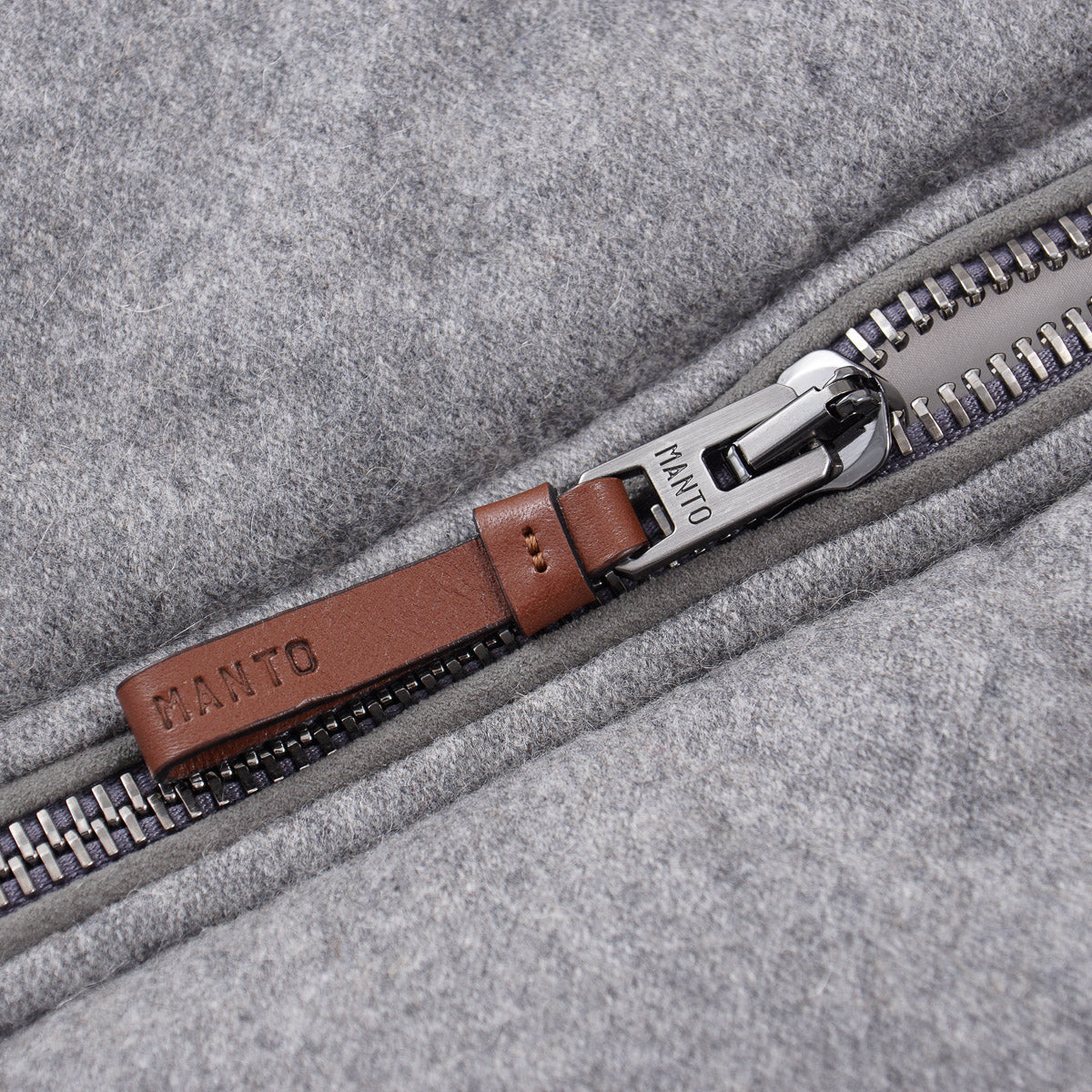 Manto Quilted Flannel Cashmere Vest