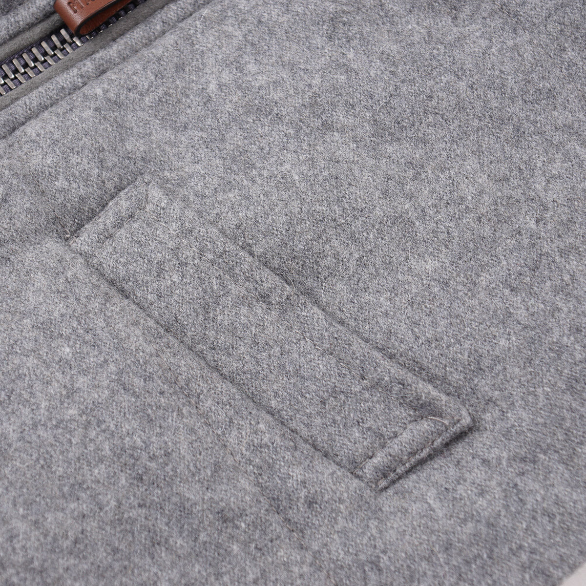 Manto Quilted Flannel Cashmere Vest