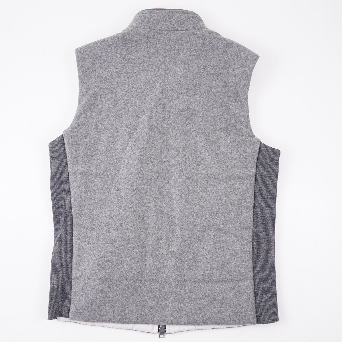Manto Quilted Flannel Cashmere Vest