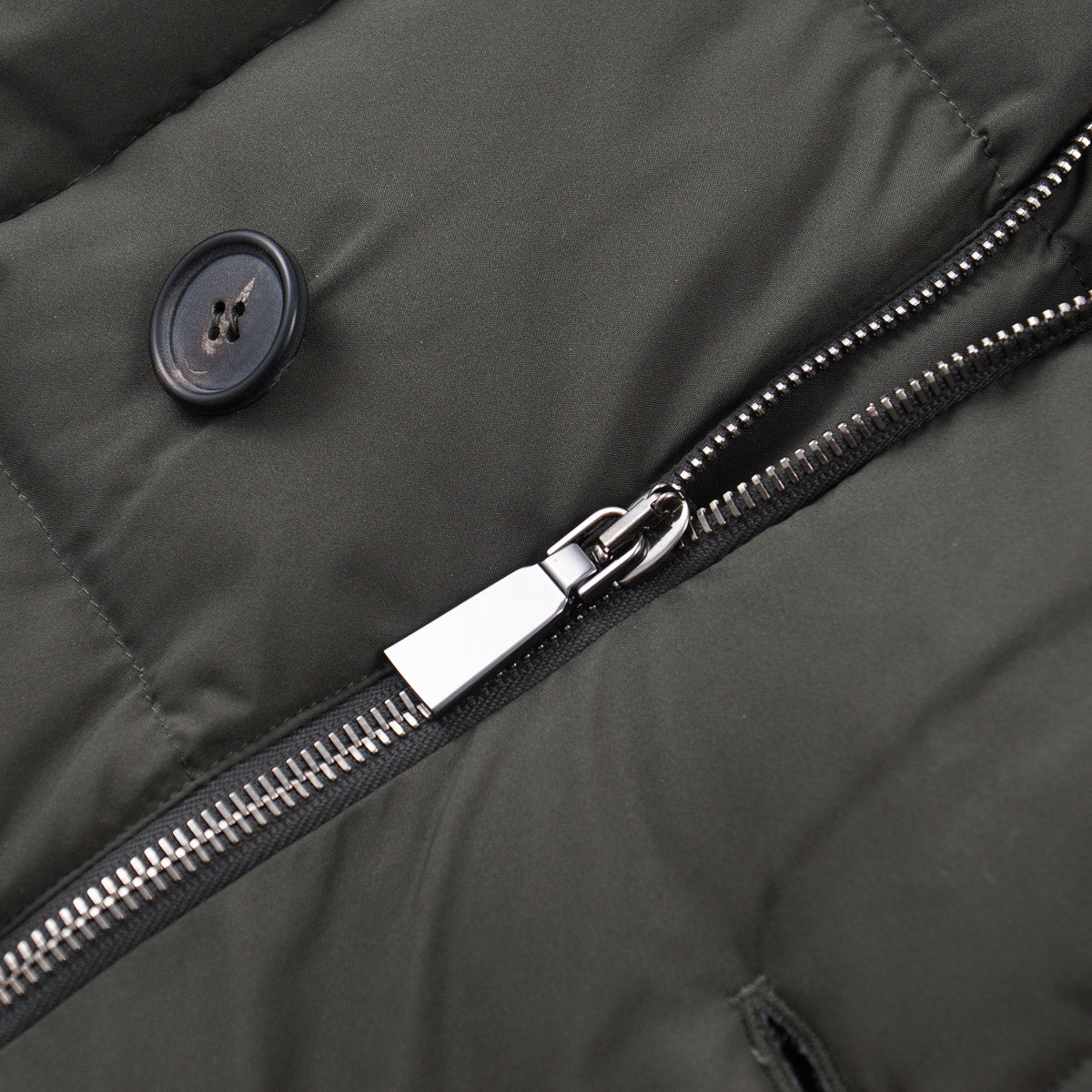 Manto Technical Down-Filled Pea Coat