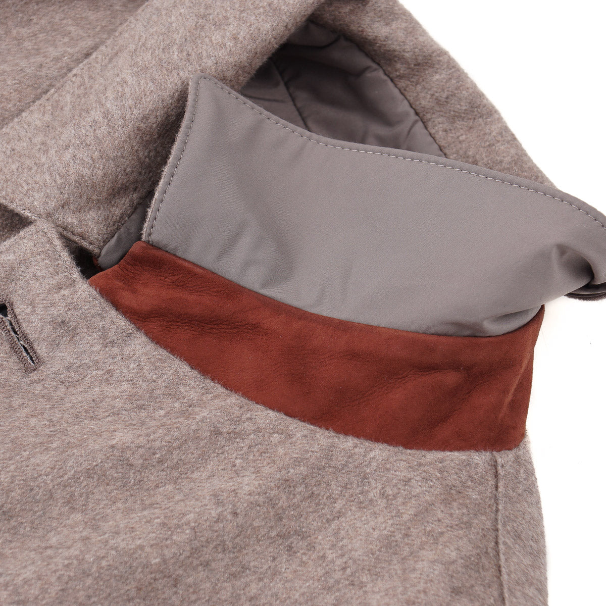 Manto Reversible Loro Piana Cashmere-Silk Coat