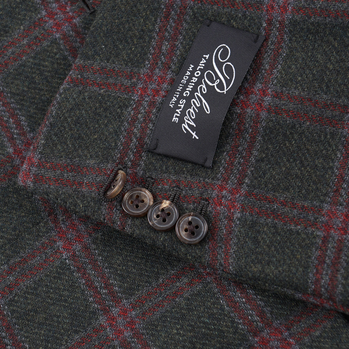 Belvest Soft-Constructed Wool Sport Coat