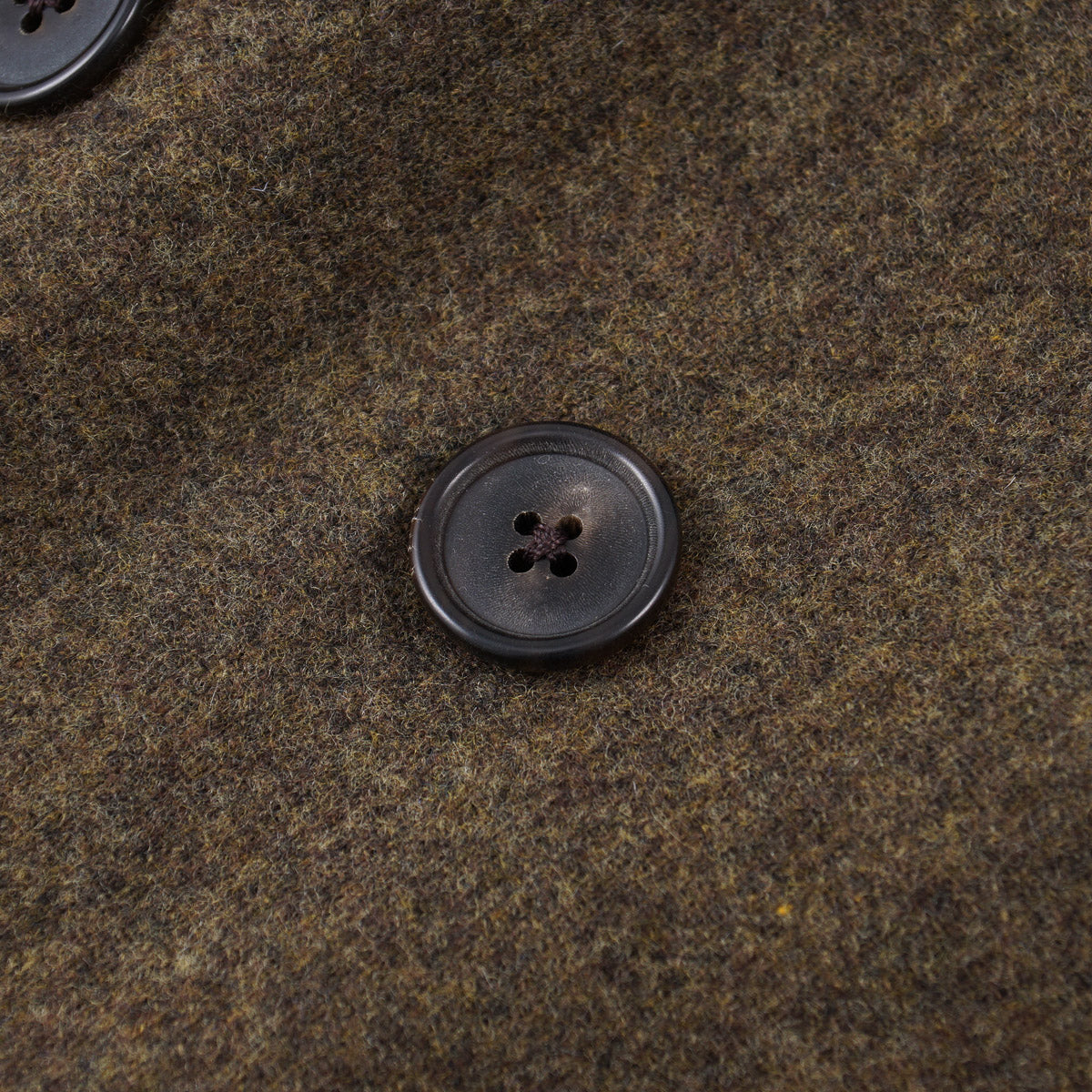 Belvest Flannel Wool-Cashmere Pea Coat