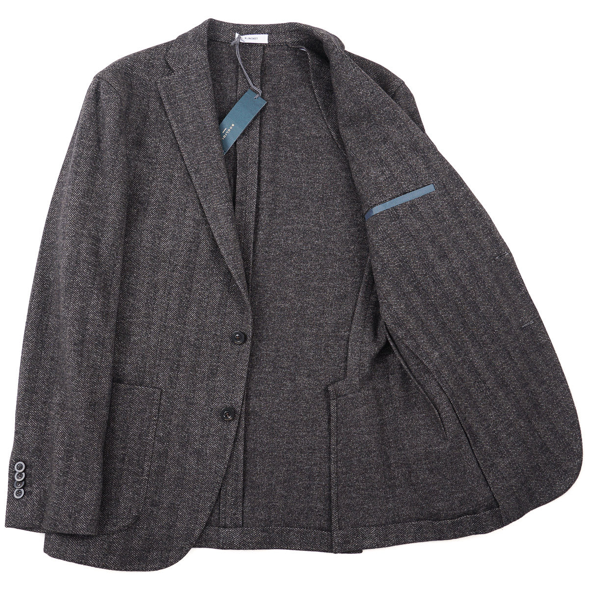 Boglioli Soft Wool-Cotton 'K Jacket'