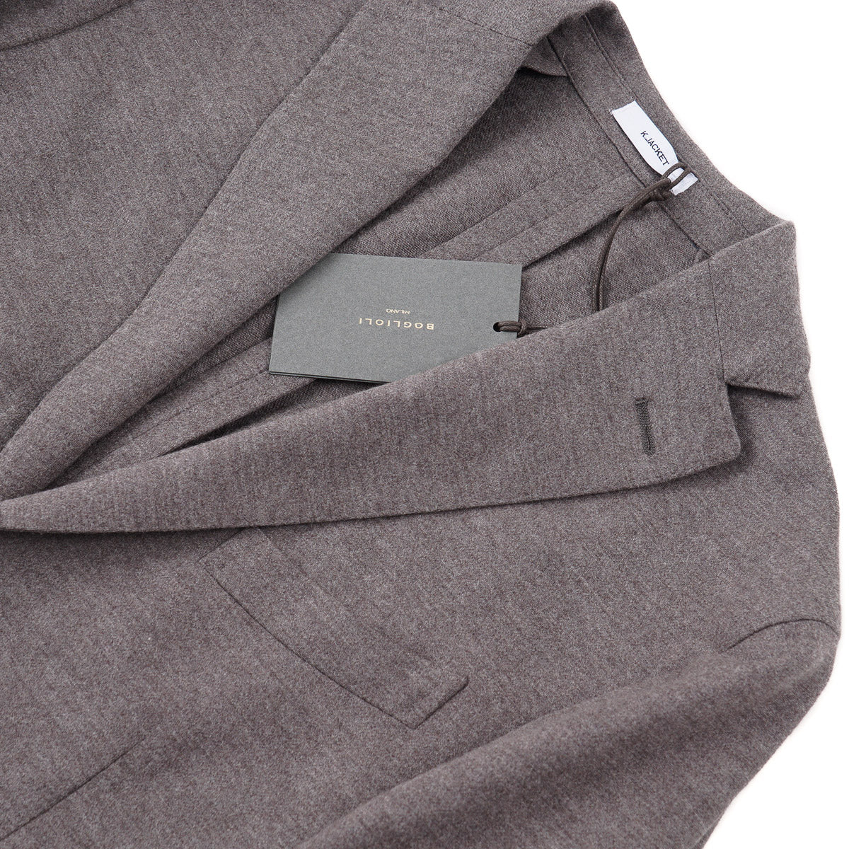 Boglioli Soft Jersey Flannel Wool Blazer