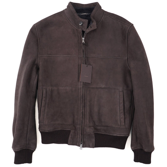 Rifugio Shearling Leather Bomber Jacket