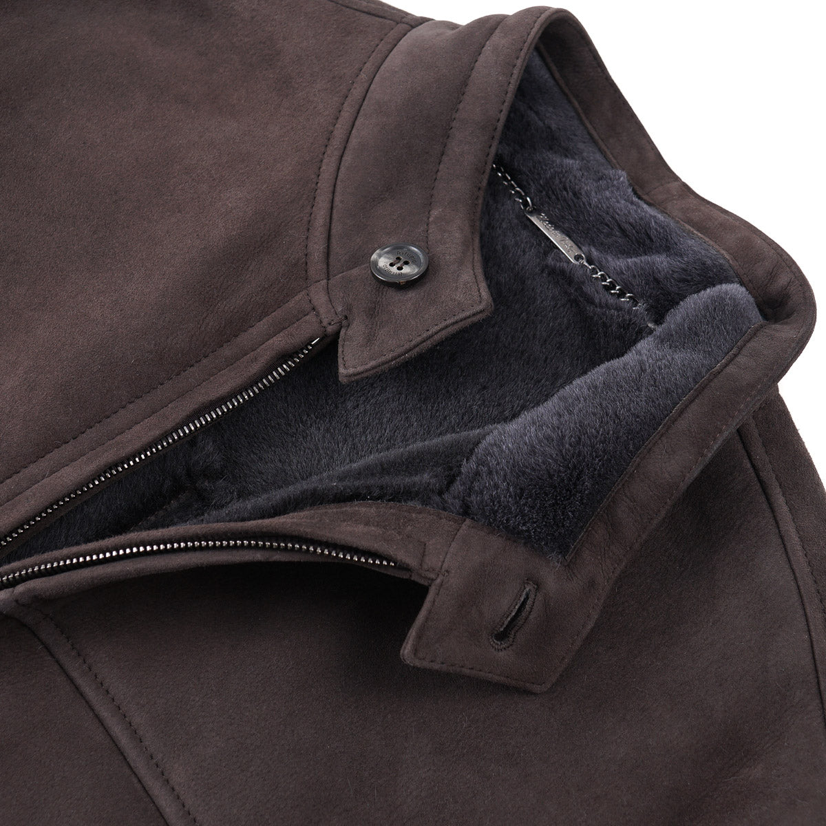 Rifugio Shearling Leather Bomber Jacket