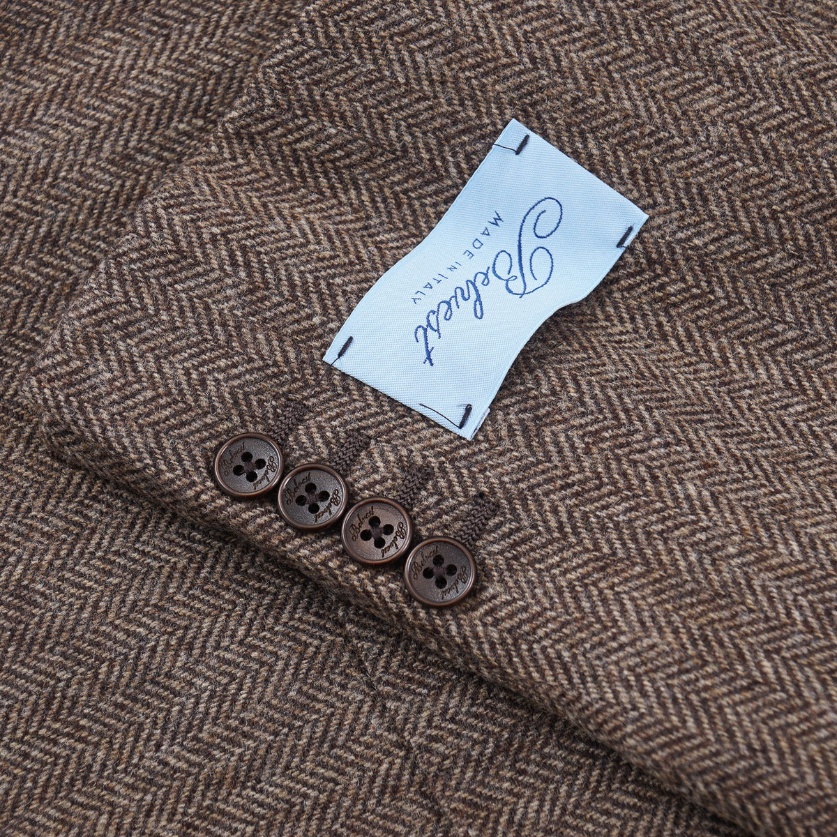 Belvest Woven Wool-Cashmere Sport Coat