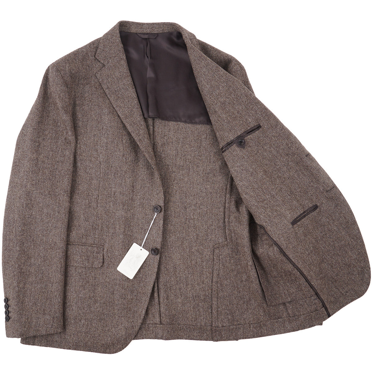 Belvest Woven Wool-Cashmere Sport Coat