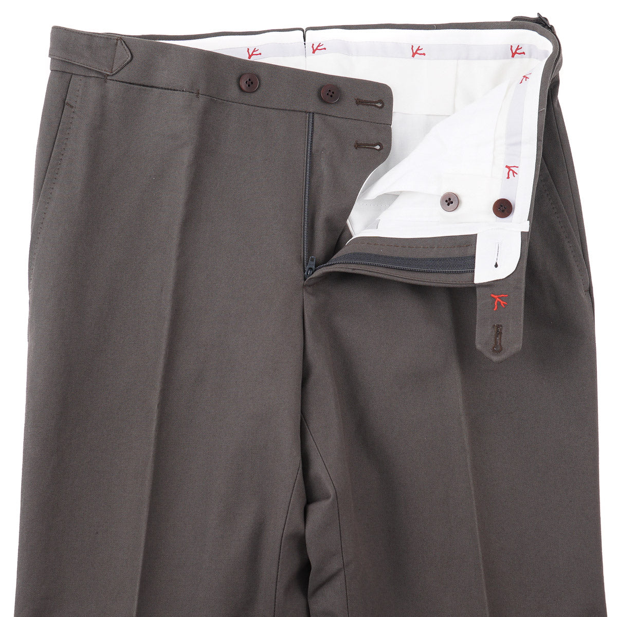 Isaia Slim-Fit Twill Cotton Pants - Top Shelf Apparel