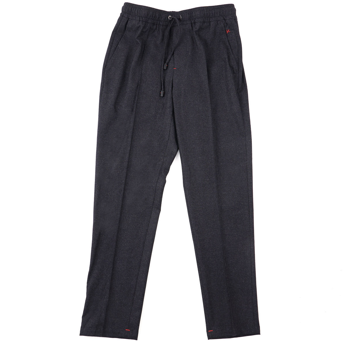 Isaia Wool-Cashmere Drawstring Jogger Pants - Top Shelf Apparel