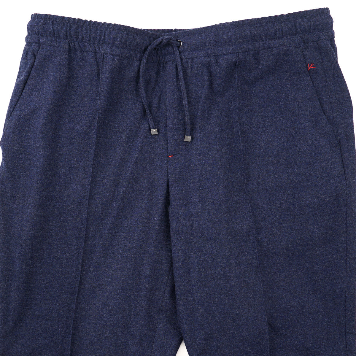 Isaia Wool-Cashmere Drawstring Jogger Pants - Top Shelf Apparel