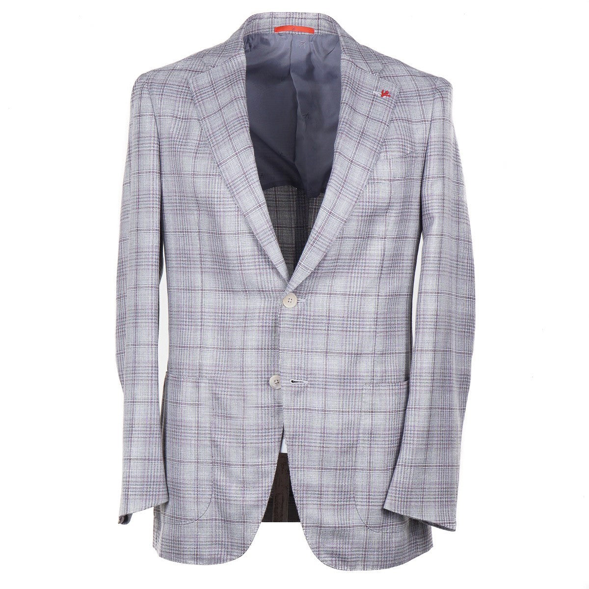 Isaia Woven Wool-Silk-Linen Sport Coat - Top Shelf Apparel