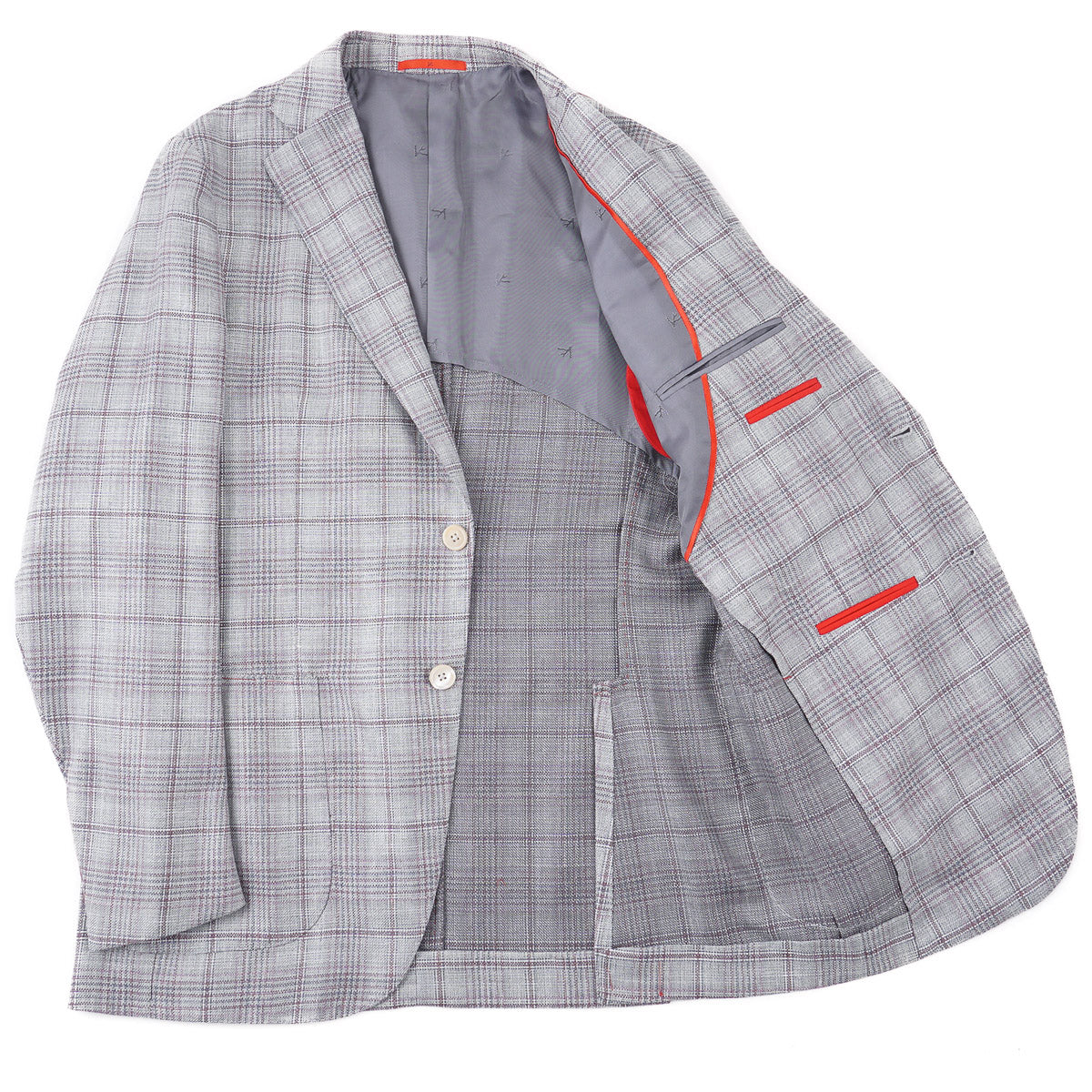 Isaia Woven Wool-Silk-Linen Sport Coat - Top Shelf Apparel