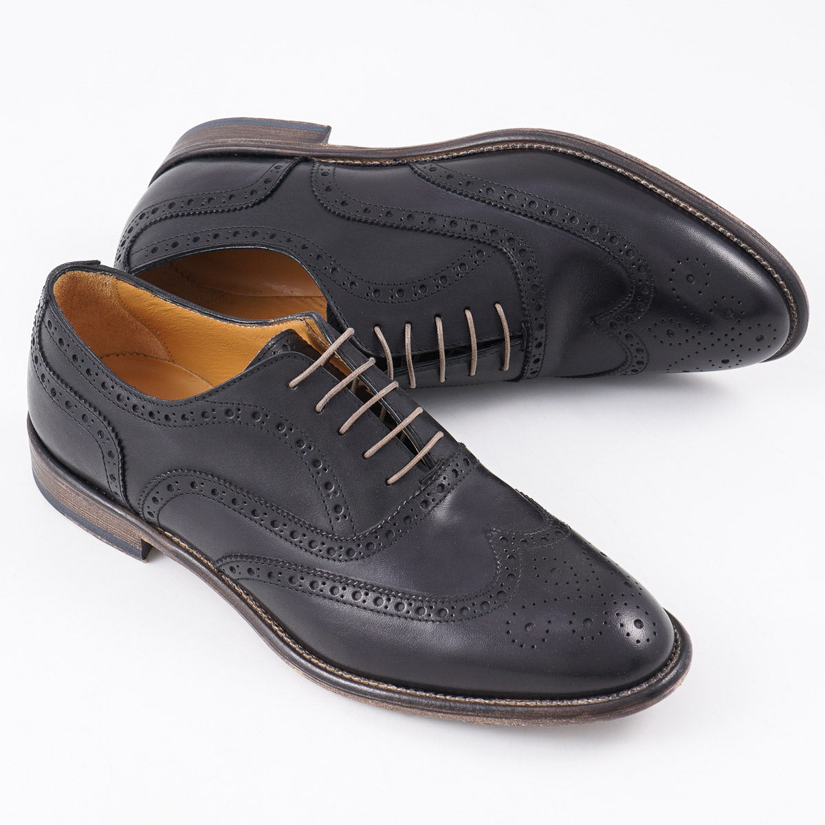 Sutor Mantellassi Leather Wingtip Oxford – Top Shelf Apparel