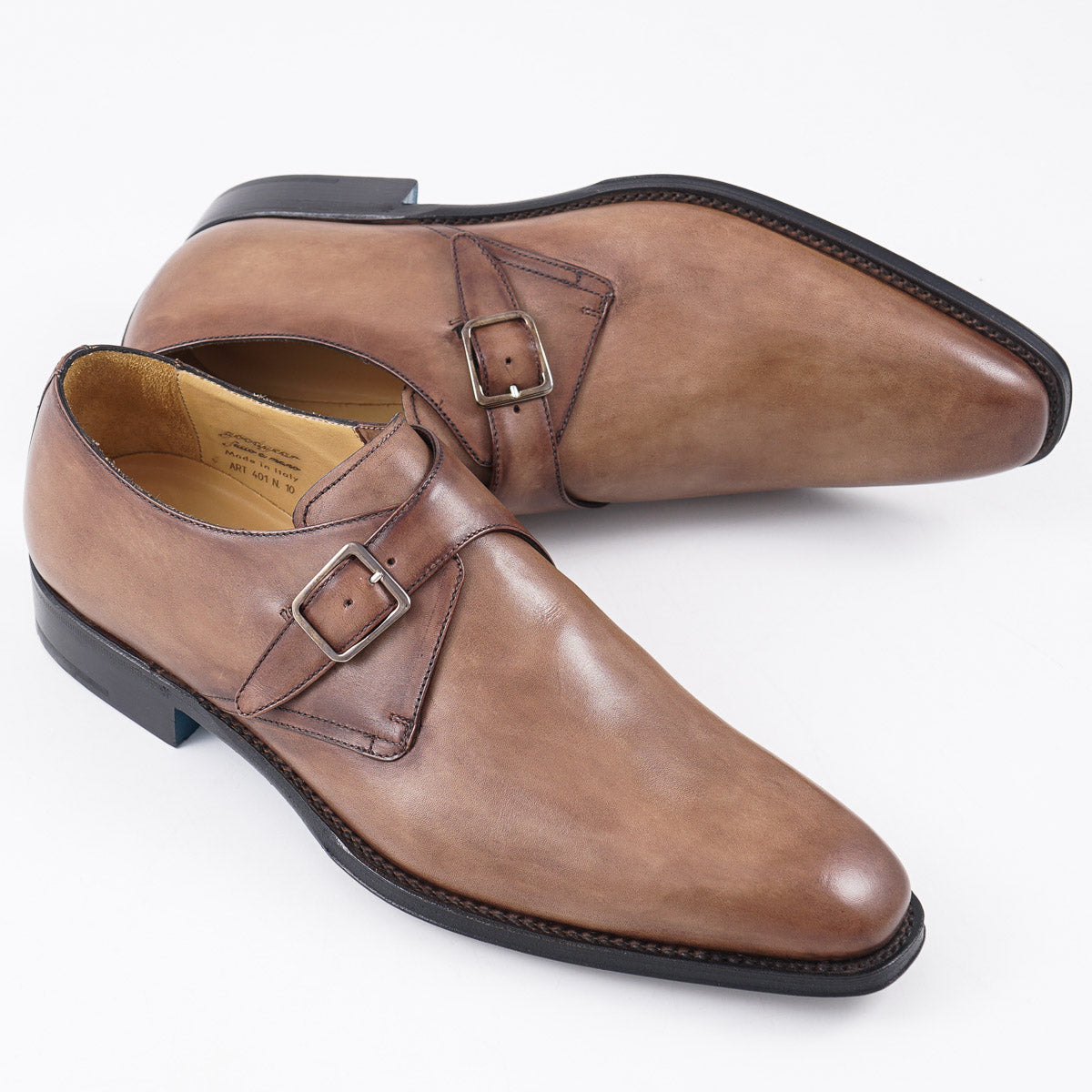 Sutor Mantellassi Goodyear-Welt Monk Strap