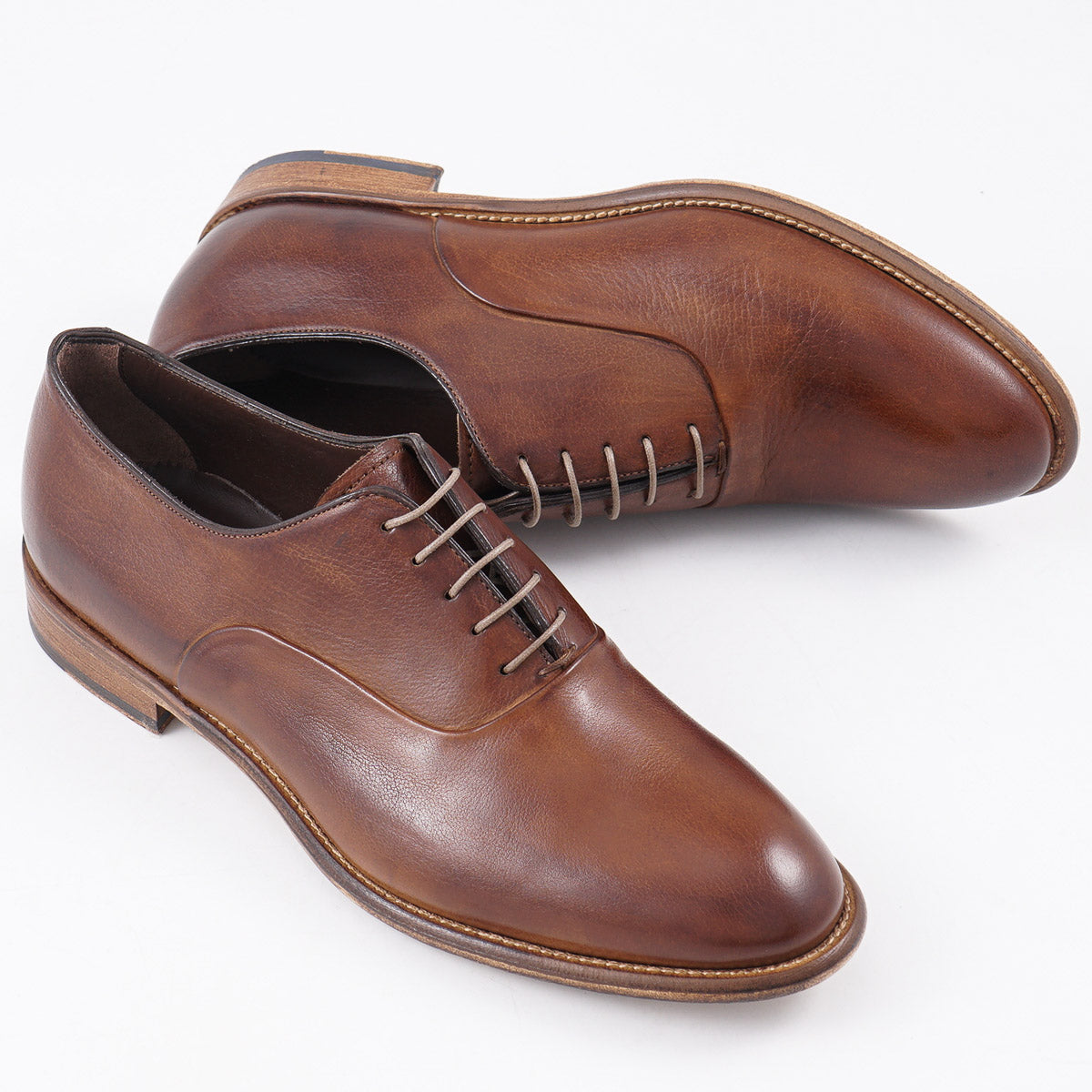 Sutor Mantellassi Antiqued Leather Oxford