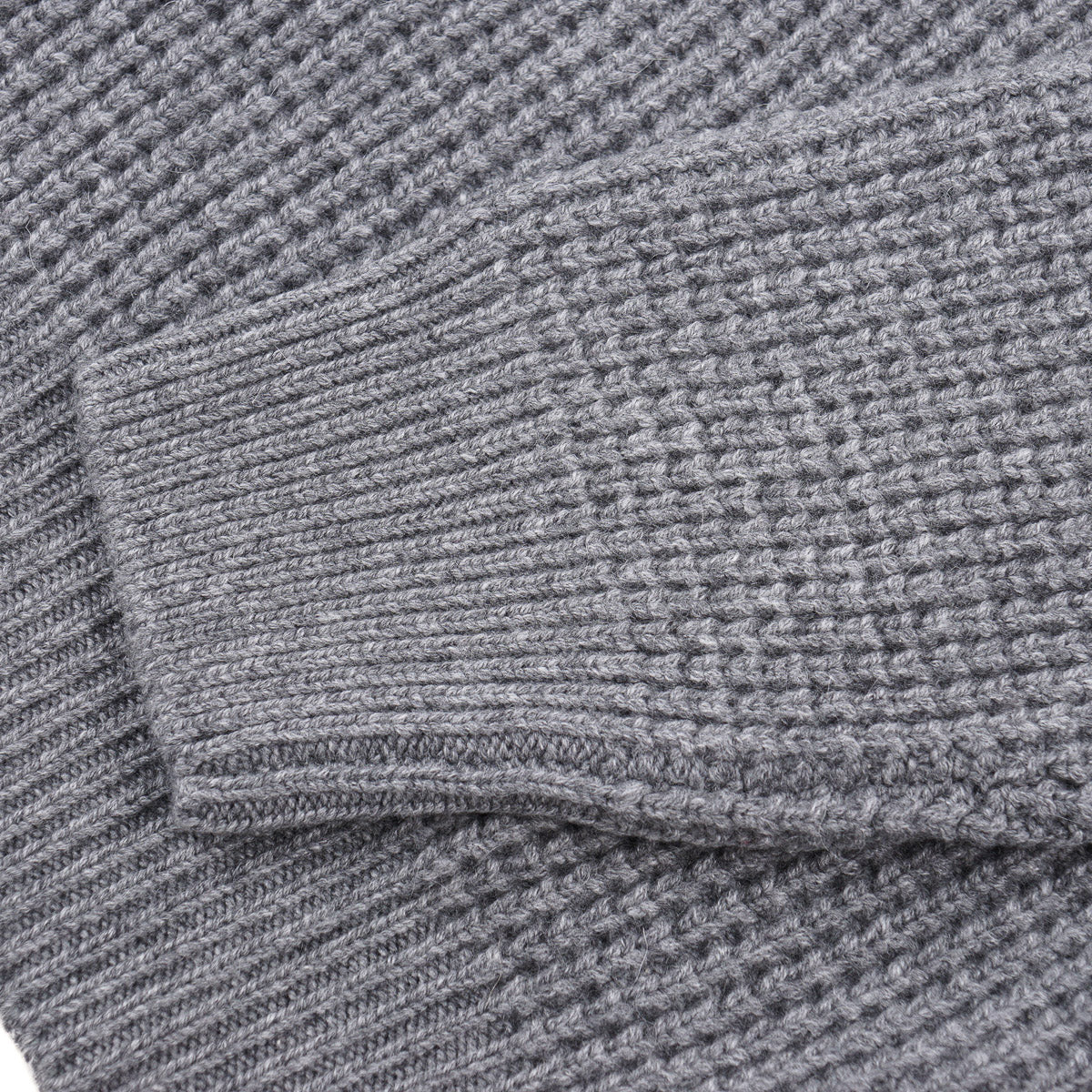 Manrico Thick Waffle Knit Cashmere Sweater