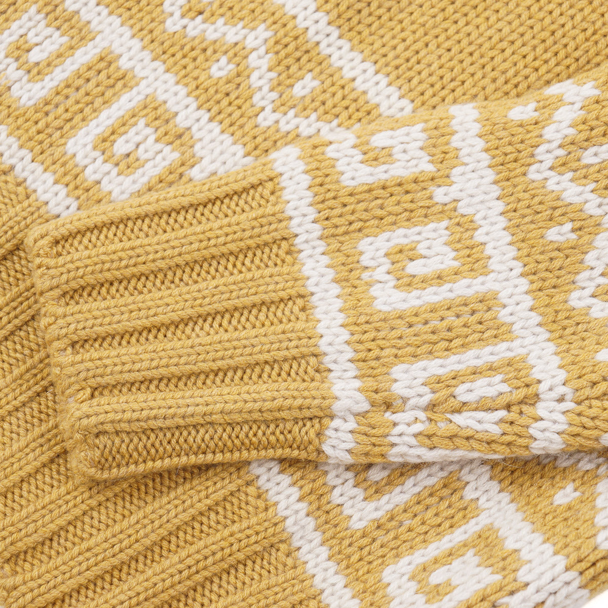 Manrico Patterned Knit Cashmere Sweater