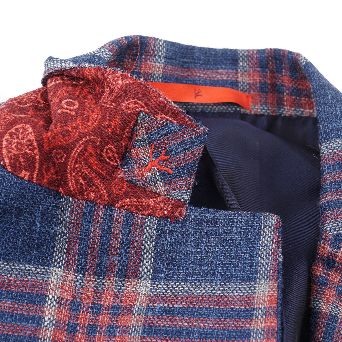 Isaia Woven Wool-Silk-Linen Sport Coat - Top Shelf Apparel