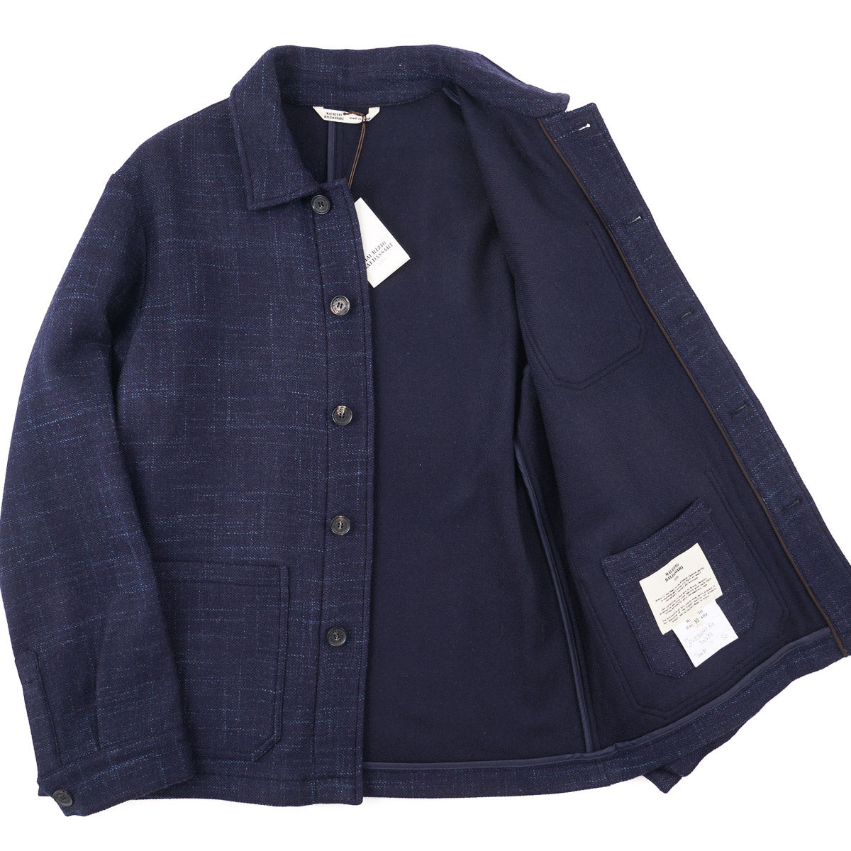 Maurizio Baldassari Wool Chore Jacket - Top Shelf Apparel