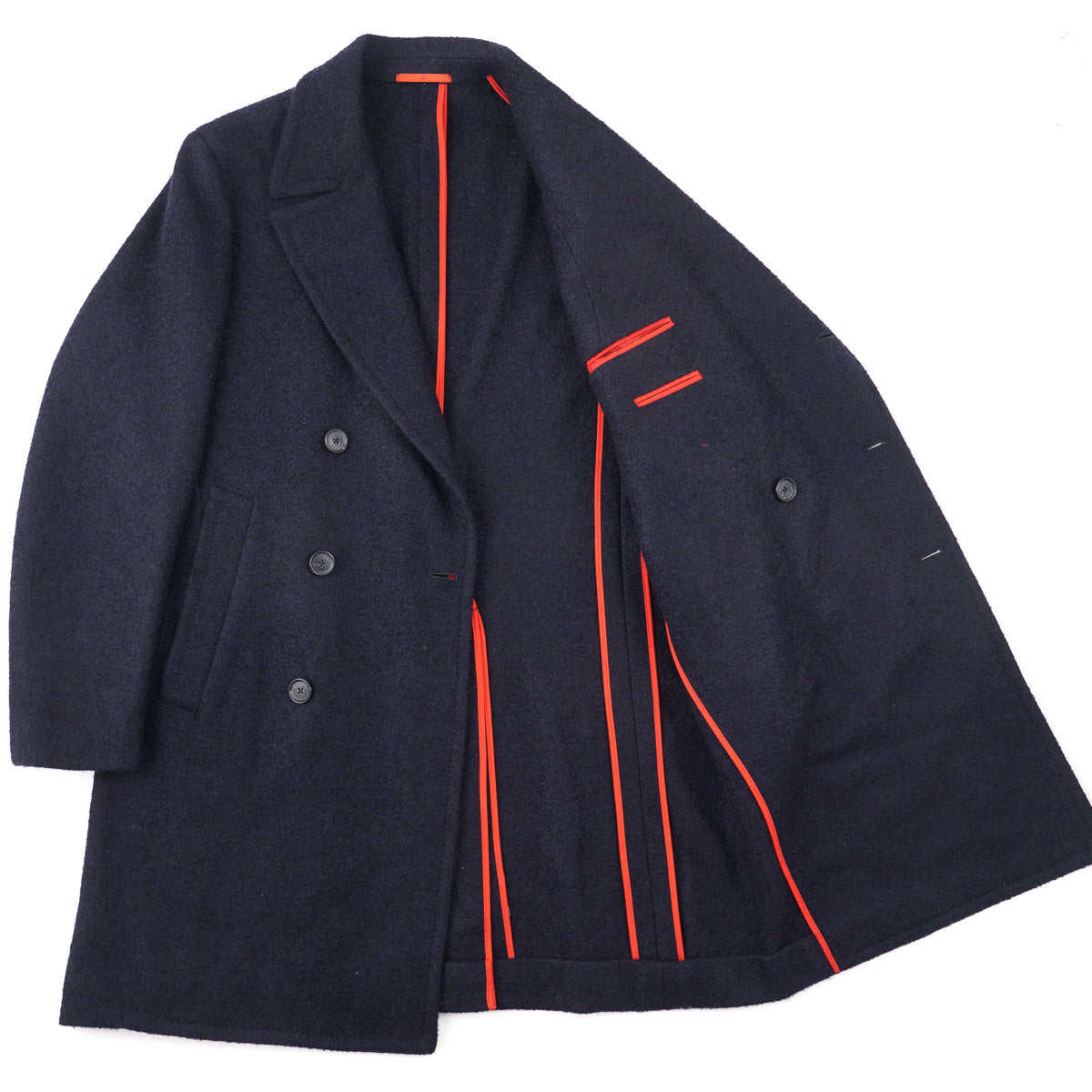 Isaia 'Marshall' Boucle Cashmere Overcoat - Top Shelf Apparel