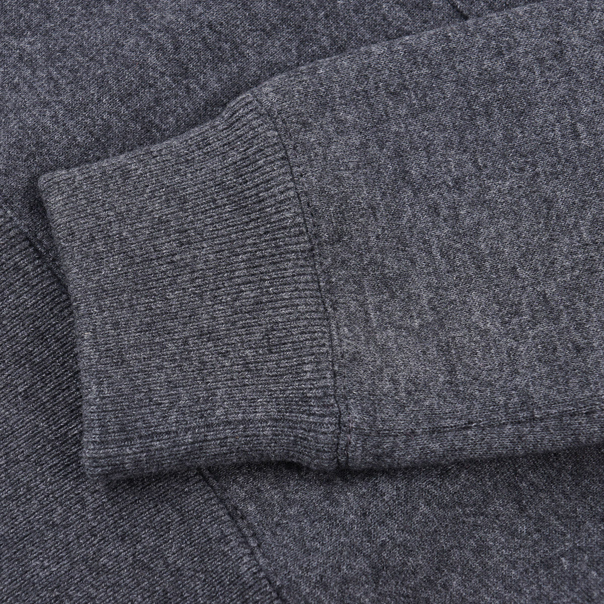 Manrico Cashmere Sweater with Zip Detail